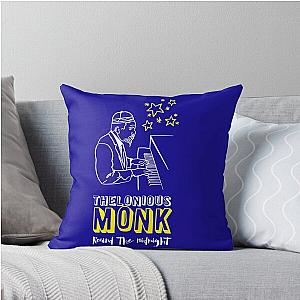Thelonious Monk Midnight Throw Pillow