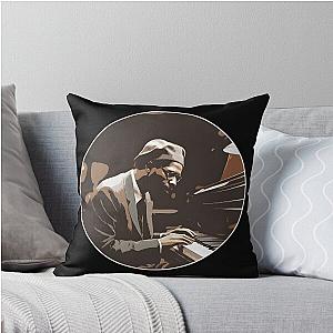 Thelonious Monk Throw Pillow