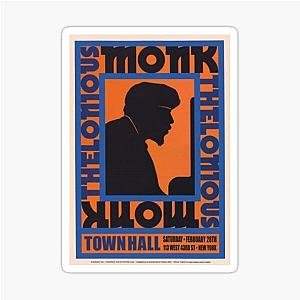 Ted's Thelonious Monk Poster Sticker