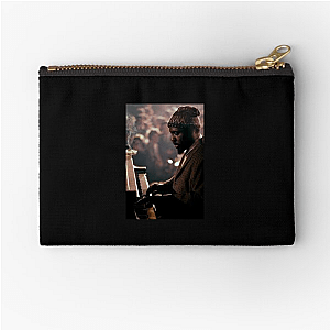 Jazz Bent by Monk Thelonius Monk Zipper Pouches