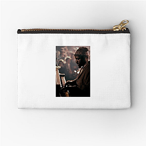Jazz Bent by Monk Thelonius Monk Zipper Pouches