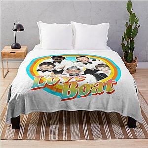 The Love Boat Retro Throw Blanket