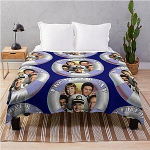The Love Boat Retro Graphic Throw Blanket