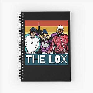 Funny Gifts For The Lox Retro Vintage Spiral Notebook