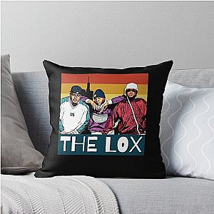 Funny Gifts for the Lox Retro Vintage Throw Pillow