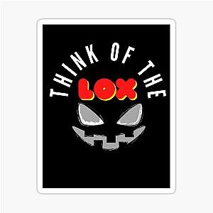 Think of the Lox Sticker