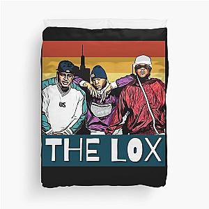 Funny Gifts for The Lox Retro Vintage Duvet Cover