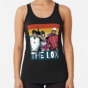 Funny Gifts for the Lox Retro Vintage Racerback Tank Top