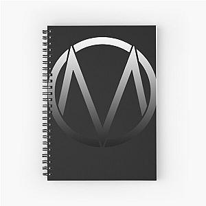 The maine   band  logo fade classic t shirt Spiral Notebook