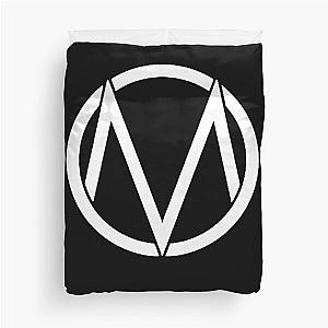 The Maine Band  Logo White  Duvet Cover