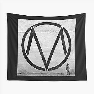 The Maine black white Tapestry