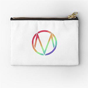 The Maine Logo Rainbow Zipper Pouch