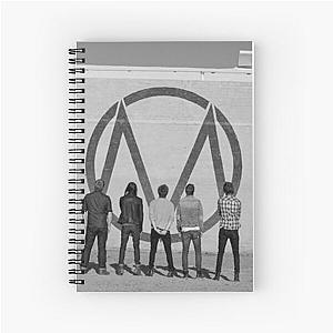 The Maine Looking Up Spiral Notebook