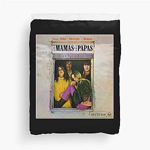 Mamas and Papas group four people love music Duvet Cover