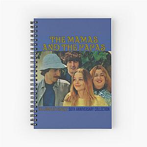 Mamas and Papas Blue  Spiral Notebook