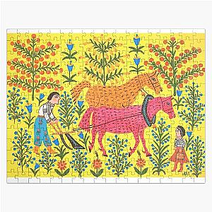 By Beloved Plows the Field - Maria Primachenko Jigsaw Puzzle