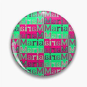 Colorful Maria Letters Designs Pin