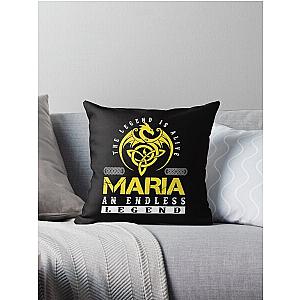 Legend is Alive MARIA an Endless Legend Throw Pillow