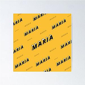 Maria - Most common name in the World Poster