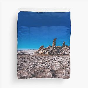 Las Tres Marías (Valle de la luna) - The three Marias Valley of the Moon, Atacama Desert, Chile Duvet Cover