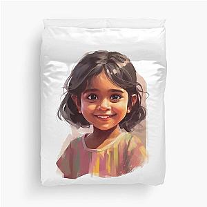 Maria Smiles of the world Duvet Cover