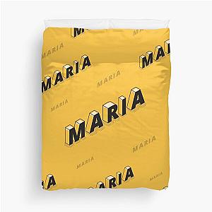 Maria - Most common name in the World Duvet Cover