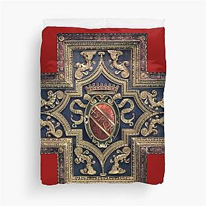 Coat of arms of Rome in the Basilica of Santa Maria in Aracoeli Duvet Cover