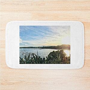 The town of Santa Maria Navaresse, Italy, Sardinia Bath Mat