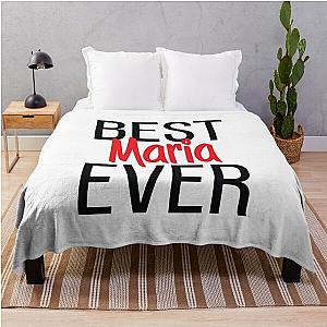 Best Maria Ever  My Name Is Maria Throw Blanket