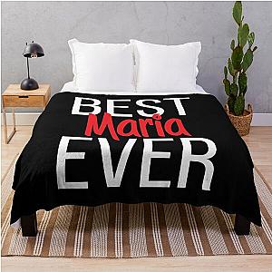 Best Maria Ever  My Name Is Maria Throw Blanket