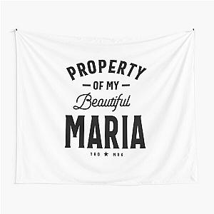 Maria Personalized Name Birthday Gift Tapestry