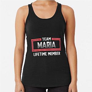 Team Maria Lifetime Member Racerback Tank Top