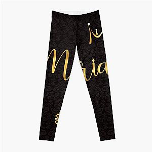 Maria-maria queen-queen maria-maria logo-beauty-cute-beautiful  Leggings