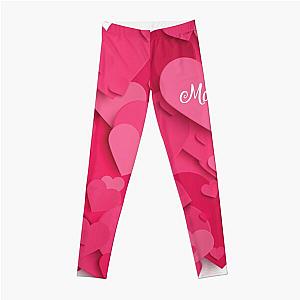 Love Romantic gift Birthday name girlfriend Maria Leggings