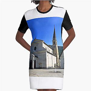 The Church of Santa Maria Nascente Graphic T-Shirt Dress