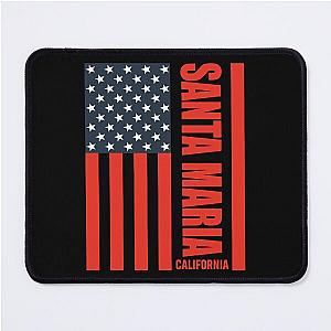 Santa Maria California 4th of July Independence day Mouse Pad