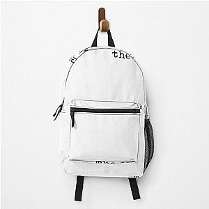 The only journey is the one within - Rainer Maria Rilke Quote - Typewriter Print Backpack