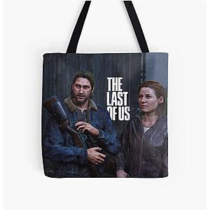 The Last Of Us Tommy & Maria All Over Print Tote Bag