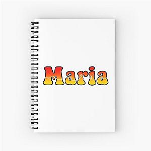 Maria custom Spiral Notebook