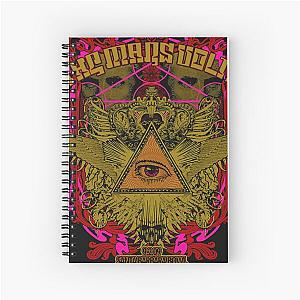 Logo vintage The Mars Volta santa barbara bowl Classic T-Shirt Spiral Notebook