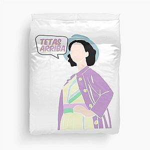 Tits up Mrs. Maisel Duvet Cover