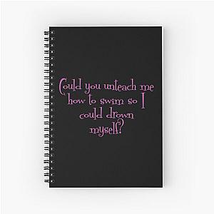 Gift For Men Could You Unteach Me How To Maisel Quote Vintage Photograp Spiral Notebook