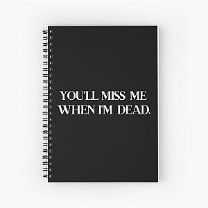 Marvelous Mrs Maisel Quote Spiral Notebook