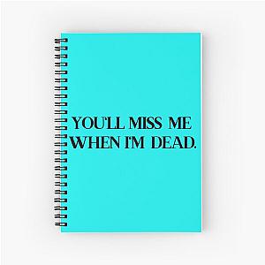 Marvelous Mrs Maisel Quote Spiral Notebook