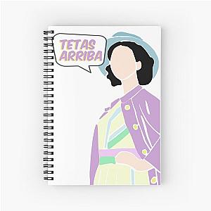 Tits up Mrs. Maisel Spiral Notebook