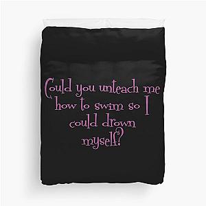 Gift For Men Could You Unteach Me How To Maisel Quote Vintage Photograp Duvet Cover