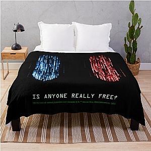 The Matrix Is Anyone Free 4 Resurrections 2021 Throw Blanket