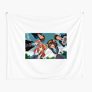 Haruhi Runs This Reality The Melancholy Of Haruhi Suzumiya Tapestries