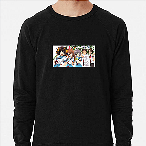 Melancholy? More Like God Mode The Melancholy Of Haruhi Suzumiya Sweatshirts