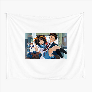 Time Loops Are a Hobby The Melancholy Of Haruhi Suzumiya Tapestries